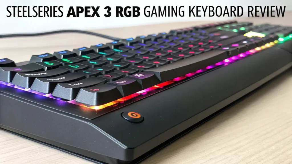 SteelSeries Apex 3 RGB Gaming Keyboard Review: Your Complete Guide