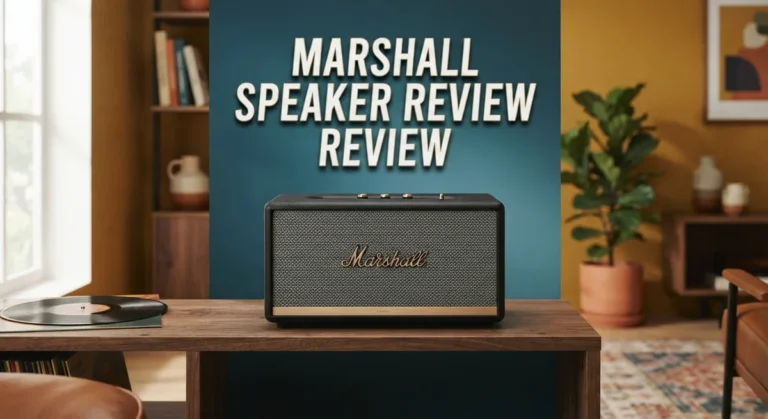 Marshall Speaker Review: Design, Sound Quality & Battery Explained
