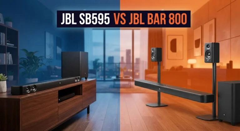 JBL SB595 vs JBL Bar 800: Which Soundbar Delivers Better Dolby Atmos?