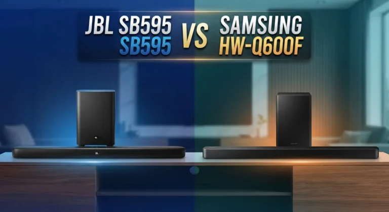 JBL SB595 vs Samsung HW-Q600F: Complete Soundbar Comparison Guide