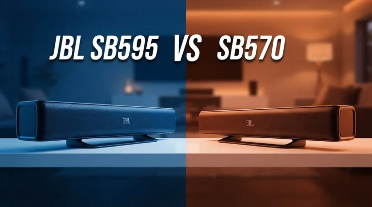 JBL SB595 vs SB570: Which Soundbar Delivers Better Surround Sound?