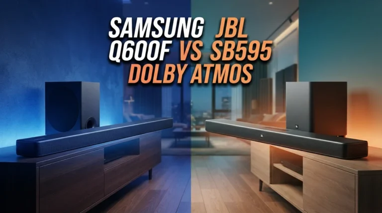 Samsung Q600F vs JBL SB595 Dolby Atmos: Which Soundbar Delivers Better Home Theater?