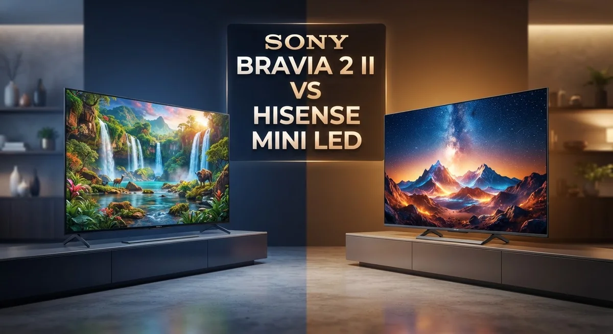 Sony BRAVIA 2 II vs Hisense Mini LED: Picture Quality Analysis