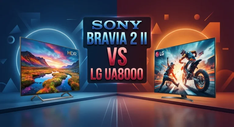 Sony BRAVIA 2 II vs LG UA8000: Which 4K TV is Best for Upscaling?