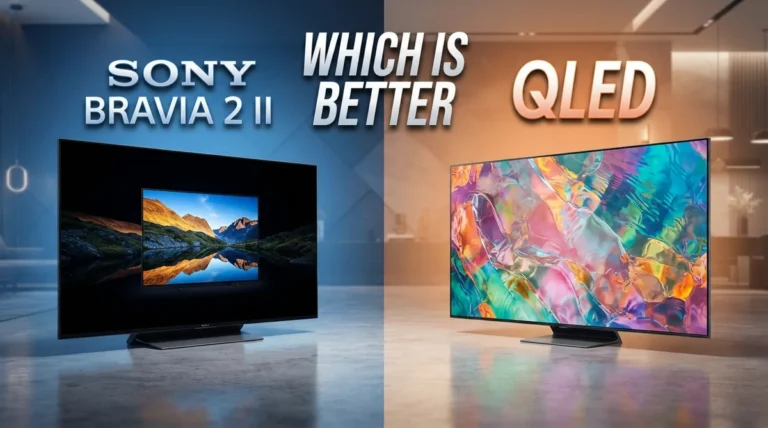 Sony BRAVIA 2 II vs Sony QLED: Which TV Has Better Picture Quality & Features?