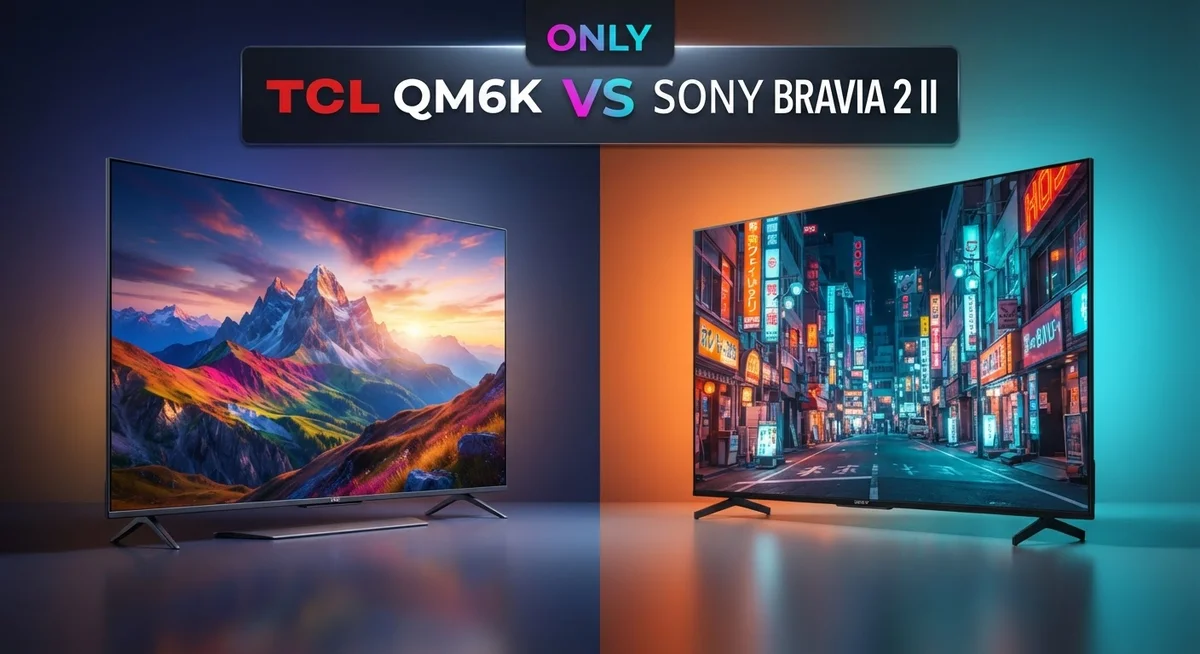 TCL QM6K vs Sony BRAVIA 2 II: Which 4K TV is Better for Gaming?