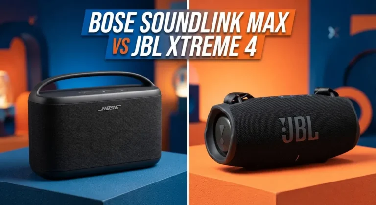Bose SoundLink Max vs JBL Xtreme 4: Which Portable Speaker Wins?