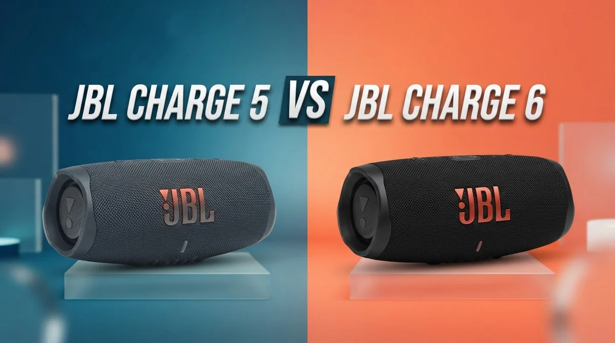 JBL Charge 5 vs Charge 6: Battery Life, Durability & Sound Quality Compared