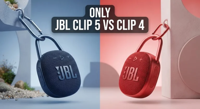 JBL Clip 5 vs Clip 4: Complete Comparison of Features, Battery Life & Sound Quality
