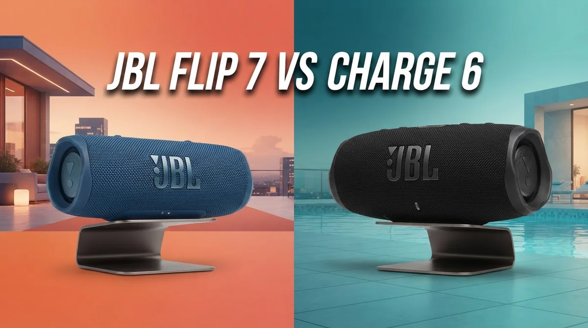JBL Flip 7 vs Charge 6: Which Portable Speaker Is Right for You?
