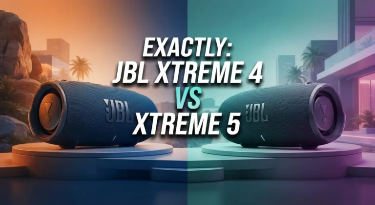 JBL Xtreme 4 vs Xtreme 5: Which Portable Speaker Wins?