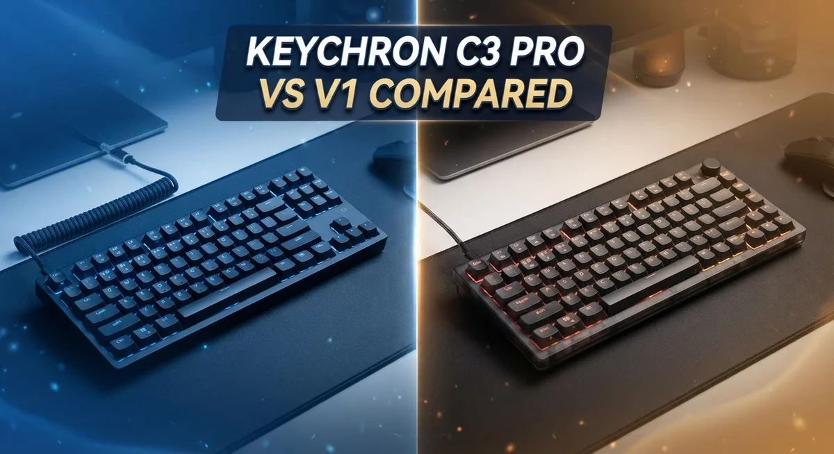Keychron C3 Pro vs V1: Complete Mechanical Keyboard Comparison Guide