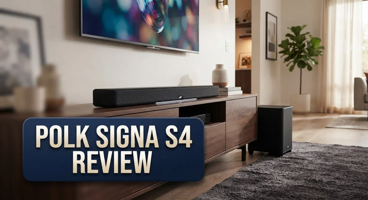 Polk Signa S4 Soundbar Review: Dolby Atmos Performance & Features