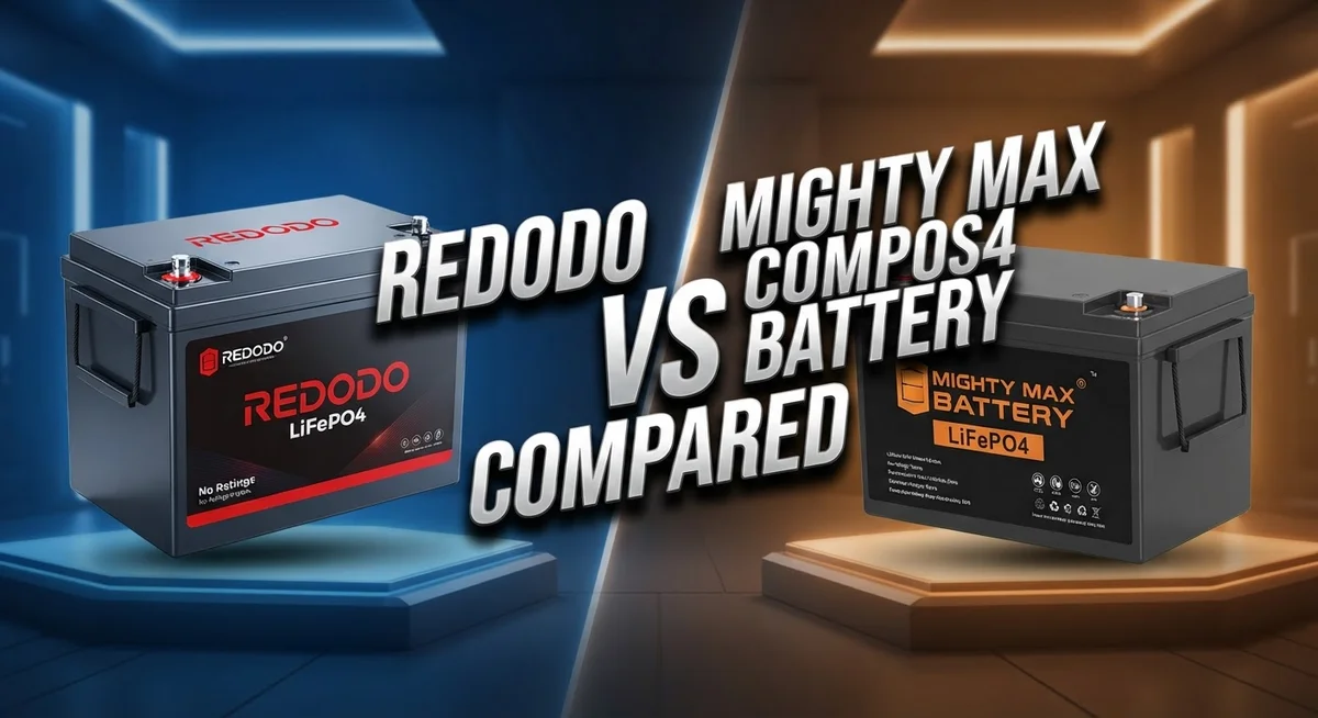 Redodo vs Mighty Max Battery: LiFePO4 vs Lead-Acid Comparison