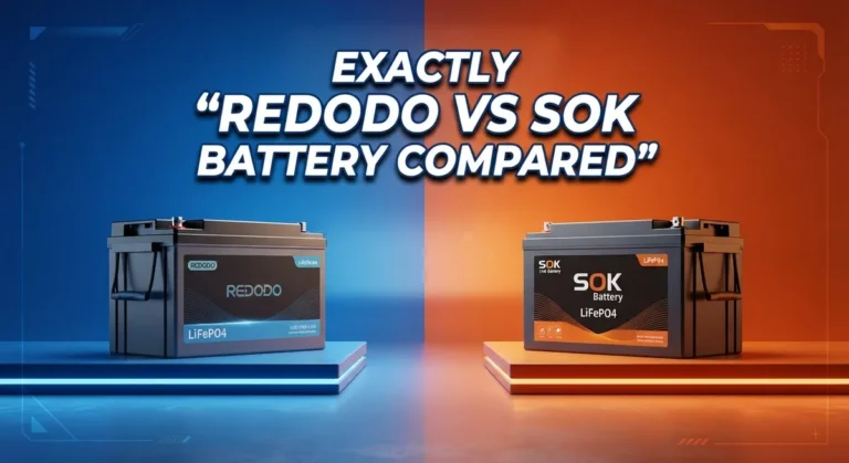 Redodo vs SOK Battery: Complete LiFePO4 Comparison Guide