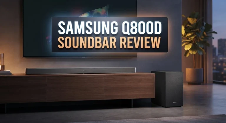 Samsung Q800D Soundbar Review: Dolby Atmos Performance & Audio Quality