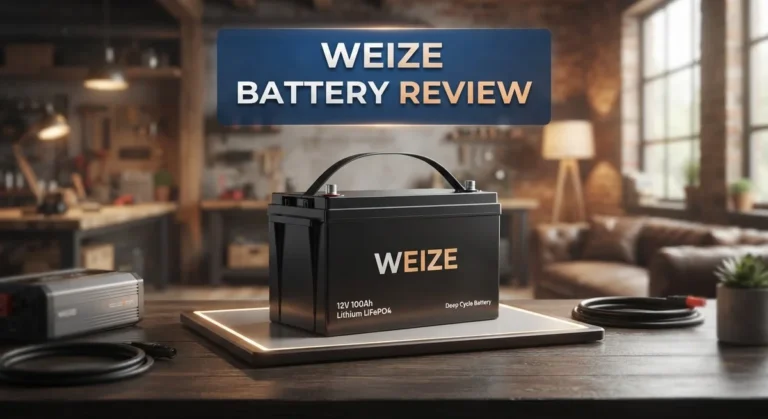 Weize Battery Review: LiFePO4 & AGM Options for 12V Systems