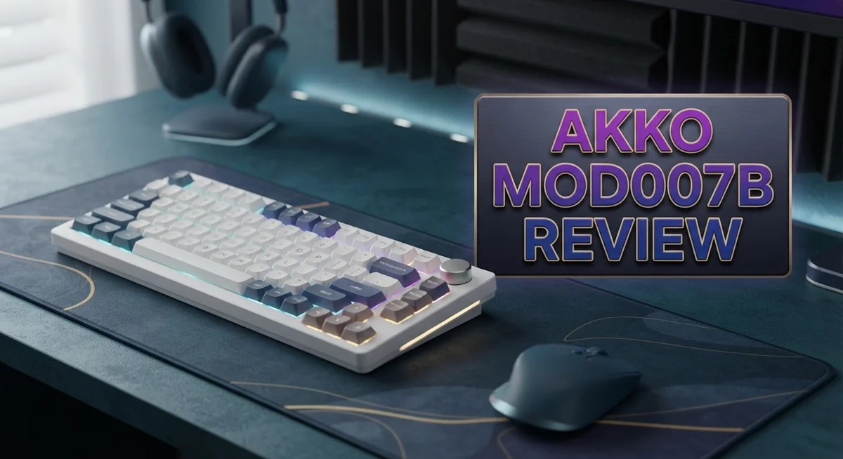Akko MOD007B Review: Hall Effect Gaming Keyboard Worth It?