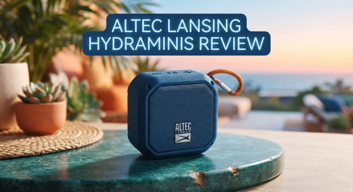 Altec Lansing HydraMini Review: Waterproof Portable Bluetooth Speaker