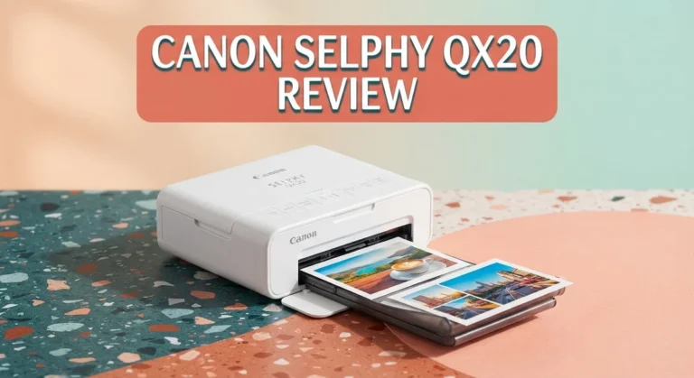 Canon Selphy QX20 Review: Portable Wireless Photo Printer for On-the-Go Printing