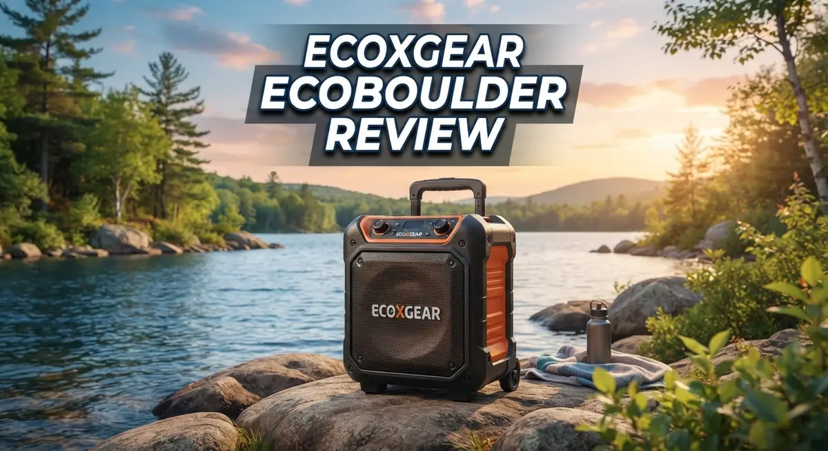 EcoXGear EcoBoulder Review: Waterproof Portable Speaker for Outdoor Adventures