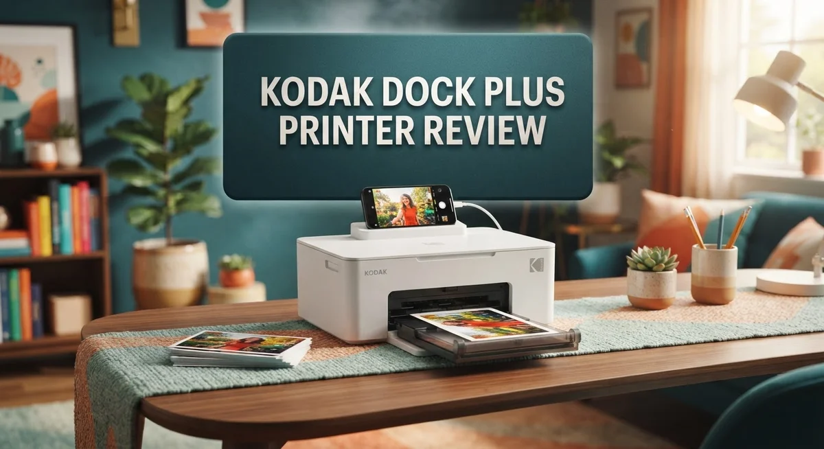 Kodak Dock Plus Printer Review: Photo Quality, Features & Performance