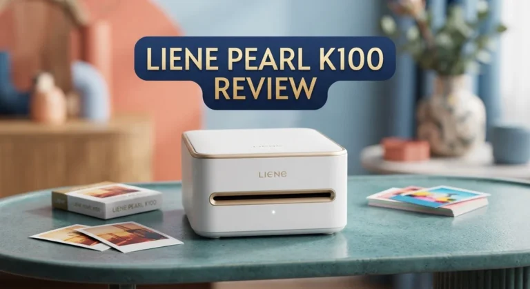Liene Pearl K100 Review: Portable Instant Photo Printer for Smartphones