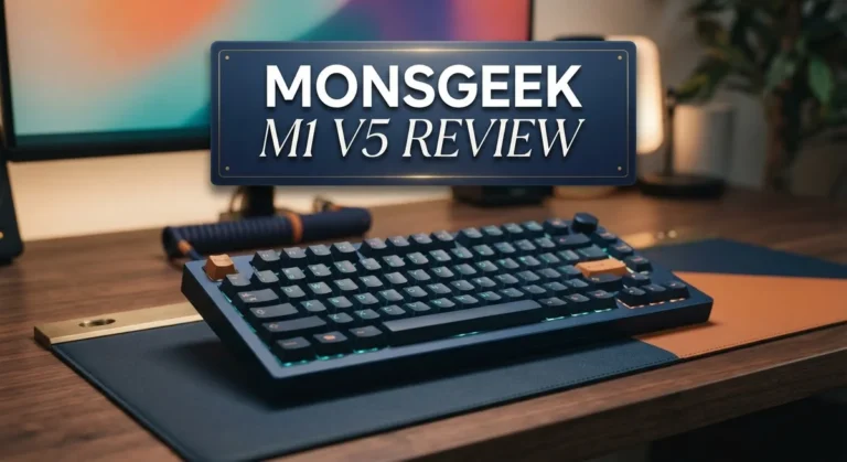 Monsgeek M1 V5 Review: 75% Wireless Mechanical Keyboard?