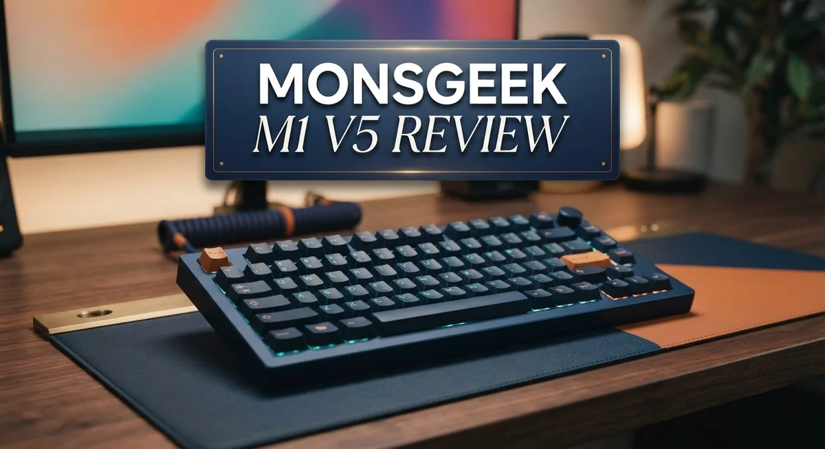 Monsgeek M1 V5 Review: 75% Wireless Mechanical Keyboard?