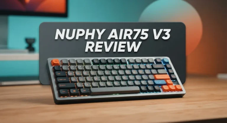 NuPhy Air75 V3 Review: Compact Mechanical Keyboard Worth It?