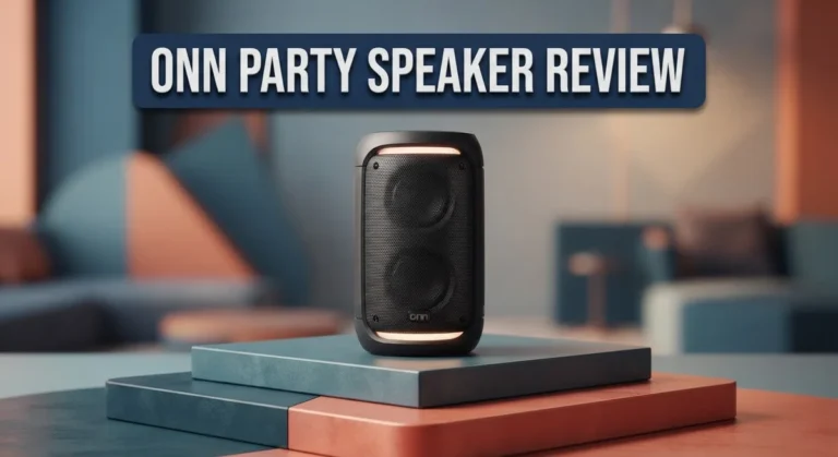 Onn Party Speaker Review: Portable Bluetooth Speaker for Outdoor Events