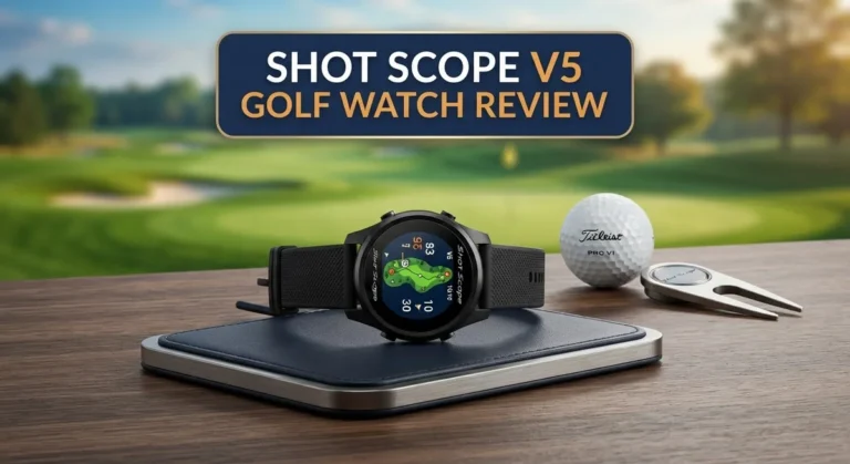 Shot Scope V5 Golf Watch Review: GPS Performance Tracking and Features