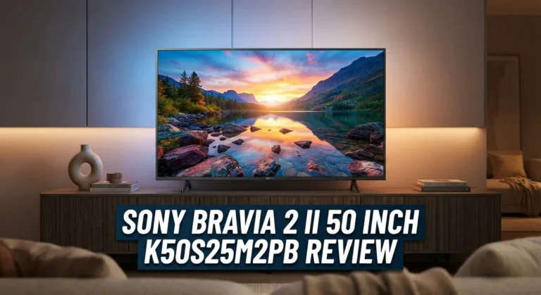 Sony Bravia 2 II 50 Inch K50S25M2PB Review: Features, Performance & Gaming Capabilities