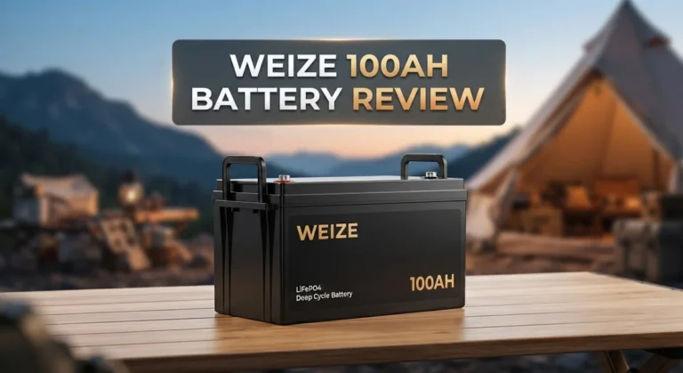 Weize 100Ah LiFePO4 Battery Review: Specs, Performance, and Reliability